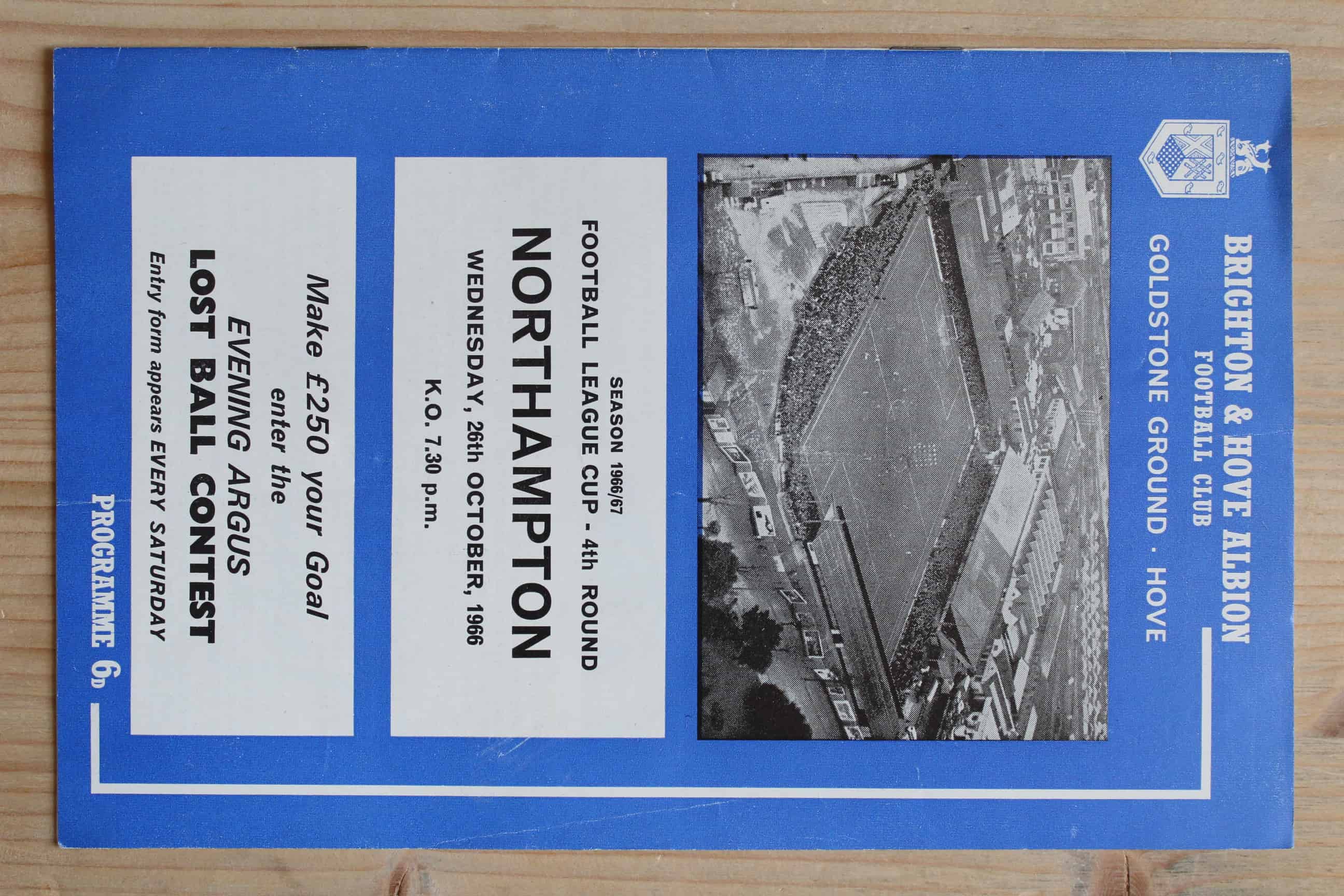 Brighton & Hove Albion FC v Northampton Town FC